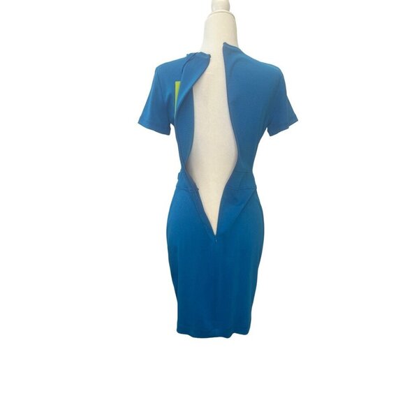 Versace Jeans Couture Dress NEW Mica Ladies Size 42 / 6 US Gold Chain Versace - Picture 4 of 13